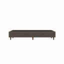 Ver imagem 4 de Base Cama Box Casal 1,38x1,88 Mts Cecilia Vilajo: Suede Marrom