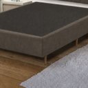 Ver imagem 2 de Base Cama Box Casal 1,38x1,88 Mts Cecilia Vilajo: Suede Marrom