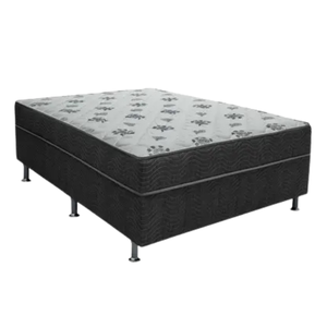 Cama Box Casal Conjugada Ortopédico (5cm) Colchão Dos Sonhos