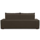 Ver imagem 6 de Sofá Retrátil Reclinável para Sala 3 Lugares 245cm Ricci F04 Veludo Marrom - Lyam Decor