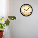 Ver imagem 2 de Relógio de Parede Omega 24cm Quartz Phr003 Diversos Modelos Preto Natureza