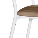 Ver imagem 5 de Conjunto de Mesa com 4 Cadeiras Luna Clássica Bege/Branco/Capuccino