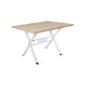 Ver mais imagens de Conjunto de Mesa com 4 Cadeiras Luna Clássica Bege/Branco/Capuccino