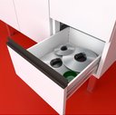 Ver imagem 5 de Gabinete Cozinha Aço 1,94m Premium com 4 Pés Pré-montado:branco