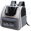 Ver imagem 7 de Mochila Bolsa Transporte Cachorro Gato Pet Animais Estimaçao Bolso Ventilado Ar Vista Panoramica Pas