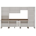 Ver imagem 5 de Cozinha Modulada Completa 6 Peças Modelo Americano Provençal com Tampo Branco/Ébano