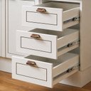 Ver imagem 6 de Cozinha Modulada Completa 6 Peças Modelo Americano Provençal com Tampo Branco/Ébano
