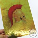Ver imagem 3 de Placa Decorativa Metálica Esparta Tacolado Papel de Parede 30 X 40cm
