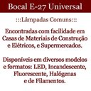 Ver imagem 6 de Pendente Rustico Estilo Lampião Decorativo Com cúpula De algodão Libertas Rosas Artesanato Branco