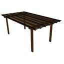 Ver imagem 5 de Cobertura Policarbonato Alveolar 3,00m x 6,00m - Bronze 4mm