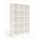 Ver imagem 4 de Estante Livreiro Colméia 15 Nichos Organizador Moderno Loja Casa Escritório Expositores