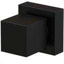 Ver imagem 2 de Kit 2 Acabamentos Registro Metal Preto Quadrado Padrão Deca