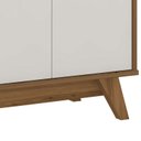 Ver imagem 3 de Buffet Aparador 3 Portas Eccos Marrom/Nature/Off White