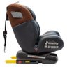 Cadeira de Auto Prime 360 Isofix de 0 a 36kg Cinza/marrom - Premium Baby - 6
