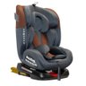 Cadeira de Auto Prime 360 Isofix de 0 a 36kg Cinza/marrom - Premium Baby - 1