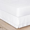 Ver imagem 2 de Saia Box Queen Ponto Palito Micropercal - Branco