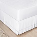 Ver imagem 1 de Saia Box Queen Ponto Palito Micropercal - Branco