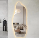 Ver imagem 2 de Espelho Orgânico Flame 170x70 E06 com Led Branco Quente 220v 3000k – Sofisticação e Conforto