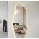 Ver imagem 2 de Espelho Orgânico Flame 170x70 E06 com Led Branco Quente 220v 3000k – Sofisticação e Conforto