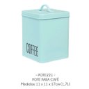 Ver imagem 2 de Pote para Café de Aço Galvanizado Silky 1,7 L - Haüskraft Pote221