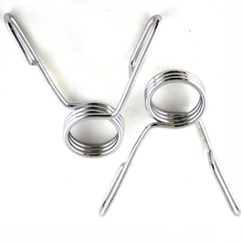 Kit Presilha de Halter Barra Olímpica Pel-04ch Pelegrin Mola Cromada