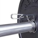 Ver imagem 2 de Kit Presilha de Halter Barra Olímpica Pel-04ch Pelegrin Mola Cromada