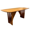 Ver imagem 1 de Mesa Paola 180x90cm - Castanho