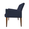 Poltrona Decorativa Recepção Escritório Sophia Suede Azul Marinho Kasa Sofá - 3