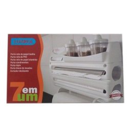 Suporte de Parede 7 em 1 Porta Papel Toalha Alumínio Pvc e Muito Mais! - 3