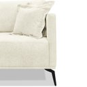 Ver mais imagens de Sofa Liv 3 Lugares 200cm Pes Aço Linho 233 Natural Ezz