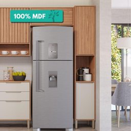 Paneleiro de Cozinha 100%mdf 37cm 2 Portas Divina Mgm Móveis Freijó/off White - 2