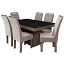Ver imagem 1 de Conjunto Mesa com 6 Cadeiras Talismã New Premium Nevada