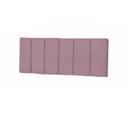 Ver imagem 1 de Cabeceira de Cama Casal Dubai 160cm - Rosa