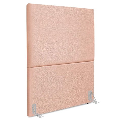 Cabeceira Solteiro 90 Cm com Frame Luna Linho Rose Artte