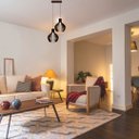 Ver imagem 2 de Luminária Teto tipo Pendente KAZAN MDF - Completa - Cor: Marrom