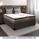 Ver imagem 2 de Cama Box Casal Sintético Colchão Molas Ensacadas Colchões 138cm Suporta até 120 Kg por Pessoa