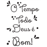 Adesivo Evangélico Decoração Deus É Bom o Tempo Todo - 5