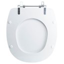 Ver imagem 5 de Tampa Vaso Sanitário Poliester Acrilico Aspen Branco para Bacia Deca