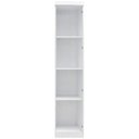 Ver imagem 3 de Guarda Roupa Infantil Eloisa 1 Porta com Modulo Aéreo Branco Brilho - Phoenix Baby