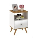 Ver imagem 4 de Mesa de Cabeceira 1 Gaveta Retrô Fellicci