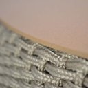 Ver imagem 3 de Mesa de Centro Corda Naval Tampo Chapa com Champanheira - Bege