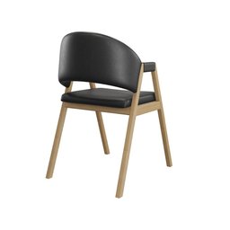 Kit 6 Cadeiras Mesa Jantar Suellen Versátil Reforçada Corino Cor:preto - 7