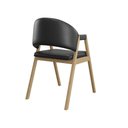 Ver imagem 7 de Kit 6 Cadeiras Mesa Jantar Suellen Versátil Reforçada Corino Cor:preto