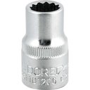 Ver imagem 2 de Soquete Estriado com Encaixe de 1-2 12mm Borda Serrilhada Gedore Red Ostenvonder
