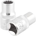 Ver imagem 1 de Soquete Estriado com Encaixe de 1-2 12mm Borda Serrilhada Gedore Red Ostenvonder