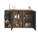 Ver mais imagens de Gabinete de Banheiro 110cm com 2 Portas e Gavetas sem Cuba Antônia