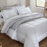 Jogo de Cama Casal 300 Fios Bee - Kacyumara Off White - 4
