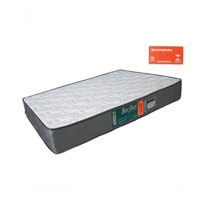 Colchão King BECFLEX Espuma Becflex Titan Diamond D80 kg/m³ 22 cm altura. Semi-ortopédico. 1,93 x 2,03 x