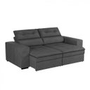 Ver imagem 2 de Sofá 4 Lugares Retrátil com Baú Milano Espresso Móveis