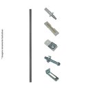 Ver imagem 3 de Kit Porta Camarão Padrão Imbuia 82x2.10 C/ferragens Lado Direito - Hale